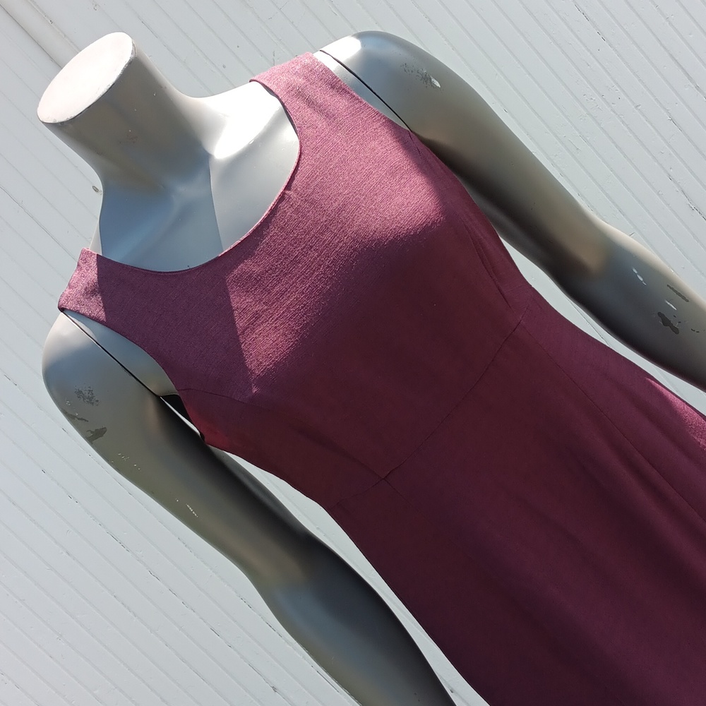 DECADE DESIGNS LADIES VINTAGE PLUM (2) PC LUXURY DRESS SET